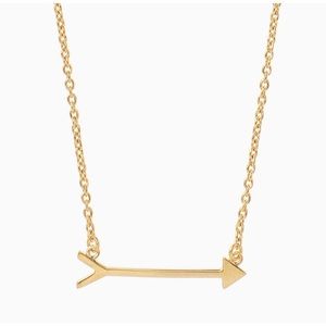 Stella & Dot On The Mark Arrow Necklace